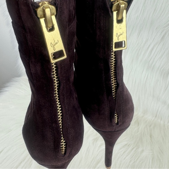 Women's Joie Anja Open Toe Suede Lace Up Gladiator Sandal EU Size 38 Brown - Picture 10 of 16